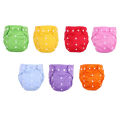 Reusable and Adjustable Baby Cloth Diapers Nappies Washable Cloth Nappy Baby Cloth Diaper with 1 Inserts pad. 