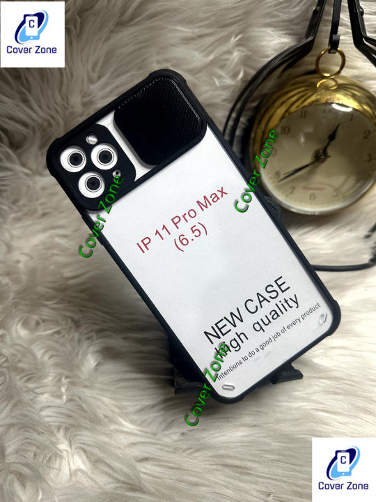 For Apple iPhone 11 Pro Max Sliding Camera Shutter Matte