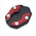 Anti-skid Universal Scooter Motorcycle Bike Kickstand Extender Foot Side Stand Extension Foot Pad Support Plate Enlarged Base All bike.