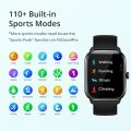 COLMI C61 Smartwatch 1.9 Inch Full Screen Bluetooth Calling Heart Rate Sleep Monitor 100 Sport Models Smart Watch For Men Women.