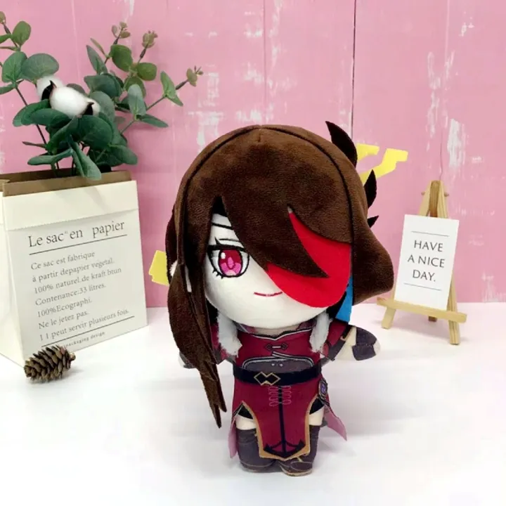 Genshin%20Impact%20Plush%20Doll%20Albedo%20Xiao%20Hu%20Tao%20Kazuha%20Zhongli%20Venti%20Ganyu%20Tartaglia%20Klee%20Anime%20Plushie%20Kawaii%20Cute%20Kids%20Gift%2020cm%20-%20Image%205