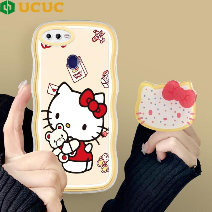 UCUC for Realme Pro Realme U1 OPPO F9 Back Cover Cute Kitty