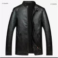 Black  Leather Jacket For Men. 
