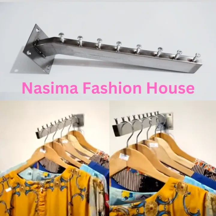 Nasima%20Day%20to%20Day%20Fashion%20House%20Premium%20Stainless%20Steel%20&%20Iron%20Mixed%2010-Inch%20Wall%20Mounted%208-Hook%20Waterfall%20Bracket%20Hanger%20%E2%80%93%20Heavy%20Duty%20Clothes%20Display%20Bar%20for%20Showrooms,%20Boutiques%20&%20Home%20Wardrobe%20-%20Image%206