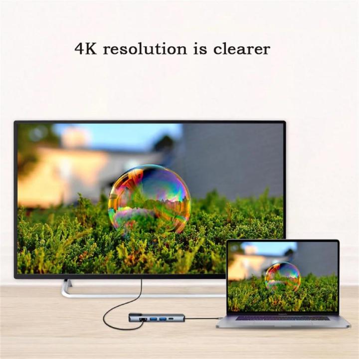 Type-C%20Hub%20to%20100Mbps%20RJ45%20Ethernet%204K%20HDMI%20USB%203.0%202.0%20C%20PD%20Dock%20Station%20for%20MacBook%20iPad%20Samsung%20S20%20Xiaomi%2010%20-%20Image%203