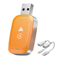 Car Navigation Android AUTO Interconnection Conversion Box Orange.