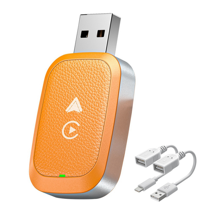 Car Navigation Android AUTO Interconnection Conversion Box Orange