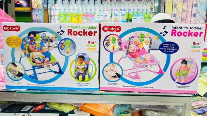 tiiBaby%20Infant%20to%20Toddler%20Rocker%20With%20Music%20And%20Vibration%20Baby%20Bouncer%20Automatic%20Rocking%20Chair%20With%20Soft%20Seat%20&%20Safety%20For%20Baby%20(Multicolour)%20LP%20-%20Image%208