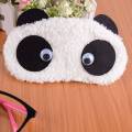 Cute Face White Panda Travel Eye Mask.
