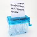 1 Pcs Mini Hand A6 Paper-Shredder Portable Office Household Desktop Manual Paper Financial Bill Documents Cutting Tool.