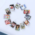 （New）12pc/et Dollhoue Miniature Comic Book Pretend Play Doll Houe Decoration. 