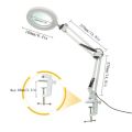 72 LED 10X NEW Illuminated Magnifier USB 3 Colors LED Magnifying Glass for Soldering Iron Repair/Table Lamp/Skincare Beauty Tool.