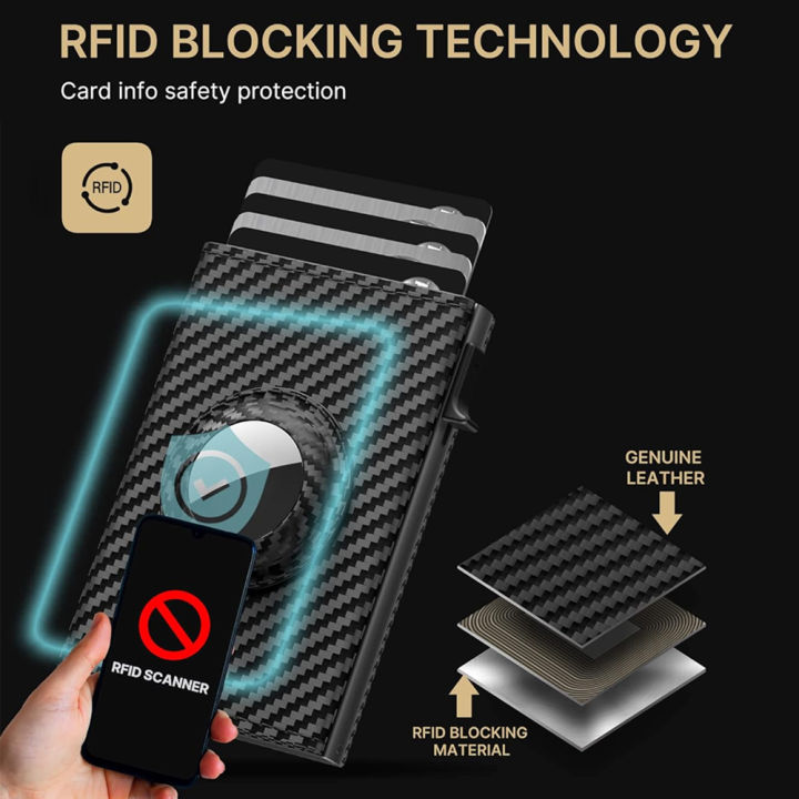 Mens%20Wallet%20Card%20Holder%20for%20AirTag:Pop%20up%20Card%20Case,%20RFID%20Blocking,%20Smart,%20Slim,%20ID%20Window%20%7C%20Cash%20Slot%20%EF%BC%88AirTag%20not%20included%EF%BC%89%20-%20Image%206