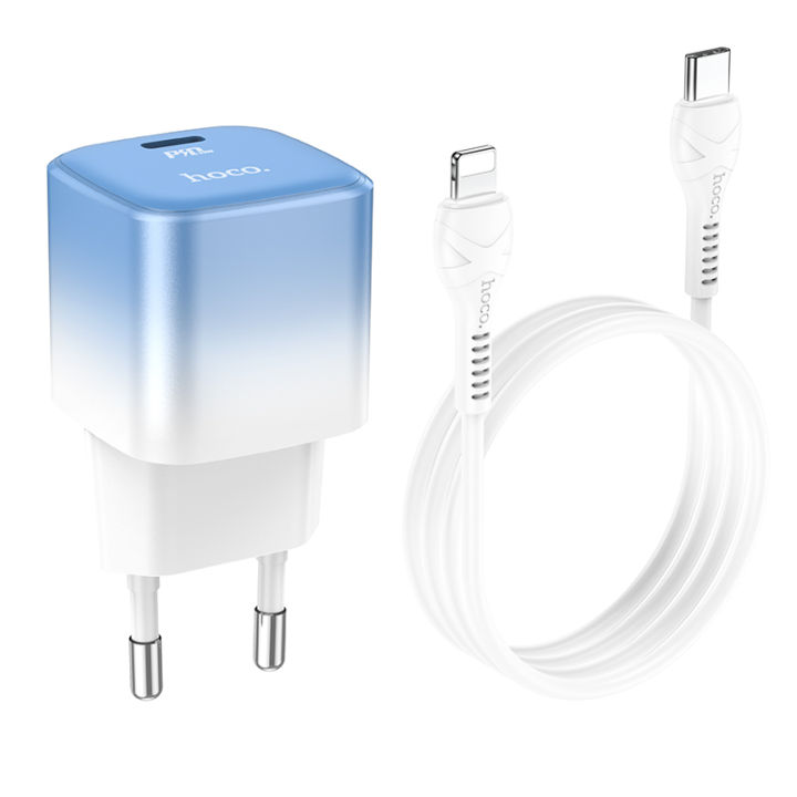 Hoco%20C101A%20PD%2020W%20Fast%20Mini%20Travel%20Charger%20Adapter%20with%20Type%20C%20to%20Lightning%20Cable%20-%20Image%204