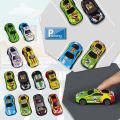 Iron Shell Toy Car Alloy Graffiti Glide Back Mini Tin Small Car Simulation Model Racing Mini Tin Small Car Iron Shell Toy Car. 