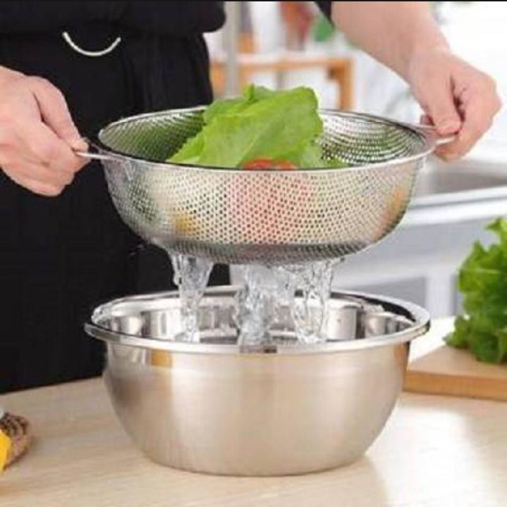 Chakni/Strainer/Filter/Taller Brim Basket/Rice Filter/Rice sakni ...