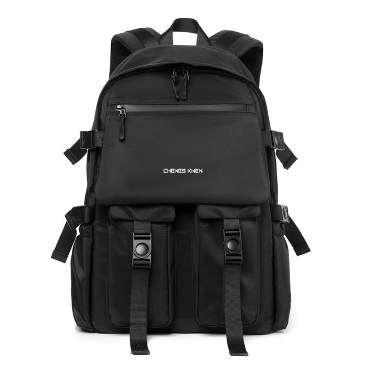 Chewes%20Kwen%20Backpack%20Men's%20Leisure%20Travel%20Bag%20Laptop%20Bag%20Backpack%20High%20School%20High%20School%20Student%20Large%20Capacity%20Book%20-%20Image%205