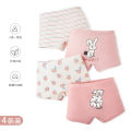 Only one children's underwear wholesale horizontal stripe girls underwear cute cartoon cotton class A baby boxer panties.