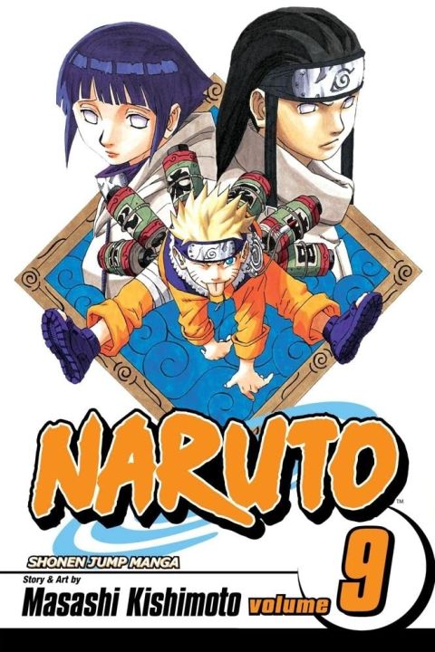 Naruto Vol 9: Neji Vs Hinata - Manga Book