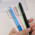 1PC Press Type Fountain Pen Calligraphy Multi-function Pen 0.38MM Business Stationery Office School Supplies. 