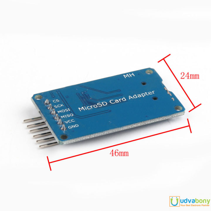 MICRO%20SD%20TF%20Card%20Module%206Pin%20Micro%20SD%20Card%20&%20SDHC%20High%20Speed%20Card%20Mini%20Micro%20SD%20Card%20Module%20TF%20Card%20Reader%20Module%20Adapters%20SPI%20Interfaces%20With%20Level%20Converter%20Chip%20For%20Arduino%20-%20Image%204