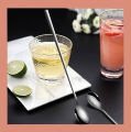 Long handle 1/3 pcs pickling spoon stainless steel silver color mirror polish spoon best for cutlery 23 cm long.