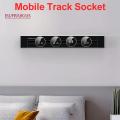 US/UK/EU/FR Power Line Track Socket Built-in Table Socket Power Strip Concealed Socket / Surface Mounted Power Track. 