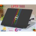 LPTP - 988  Dell_Logo rainbow Laptop Sticker Laptop Skin Sticker & Laptop Skin for laptop Back Side Decoration. 