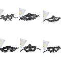 Women Sexy Black Lace Mask Masquerade Party Eye Mask Festival Halloween Masks. 