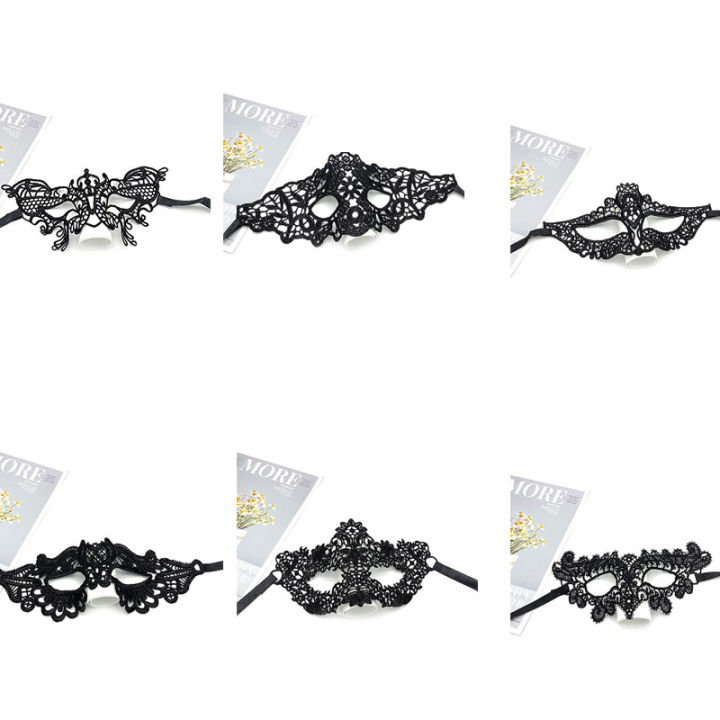 Women%20Sexy%20Black%20Lace%20Mask%20Masquerade%20Party%20Eye%20Mask%20Festival%20Halloween%20Masks%20-%20Image%202