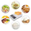 Electronic Kitchen Scale, Digital Lcd Display, 10 Kg 10,000G - Weight Machine. 