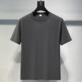 Wholesale New Cotton Short Sleeve T-Shirt Men's Round Neck Solid Color Net Casual T-Shirt Men's and Women's Loose Plus Size T-Shirt Tide. 
