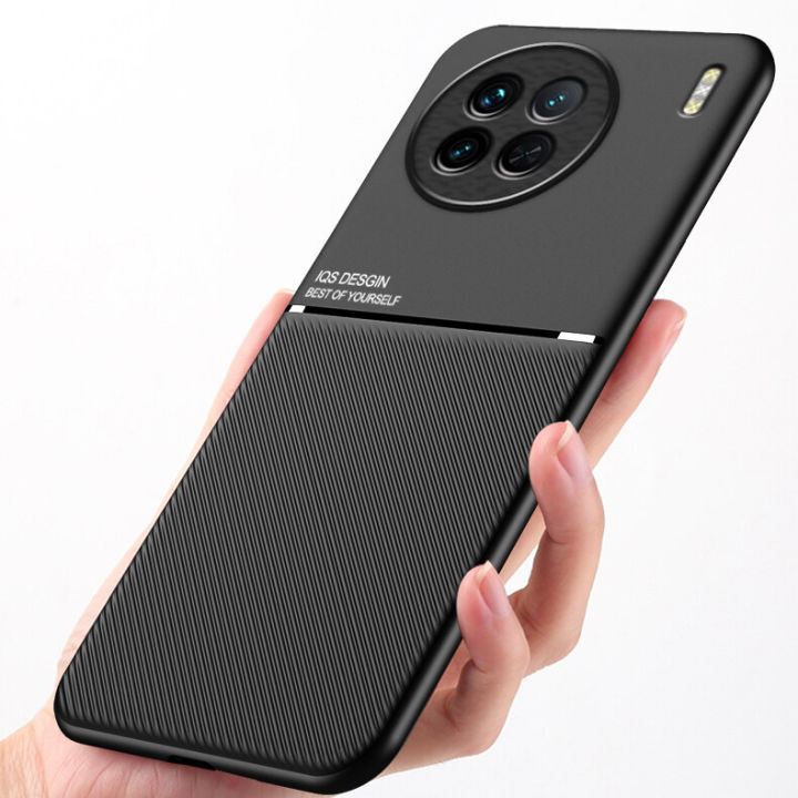 xprmy%20for%20Vivo%20X90%20Pro%20Case%20Car%20Magnetic%20Holder%20Leather%20Plate%20Back%20Cover%20Soft%20Phone%20Cases%20-%20Image%202