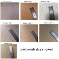 0.18MM-0.4MM Line Semi-Finished Product Fishing Net Depth 48md Network Length 95m Nylon Monofilament Mesh Cloth Trap for Fish. 