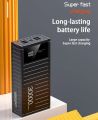 Upmax Container Series PD+QC (27W+ 22.5W) Fast Charging 30000mAh With LED Display Power Bank - Black. 