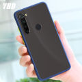 Xiaomi Redmi Note 8 / Redmi Note 8 2021 - Matte Protective Smoke Case Matte Bumper Cover phone case Back cover Phone Cover.