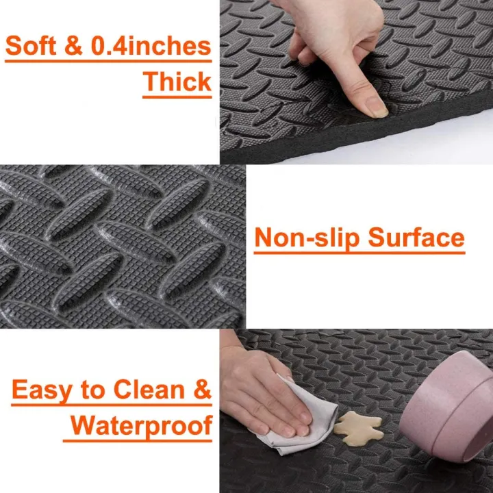Grain%20Non-slip%20Sports%2030*30cm%20Floor%20Fitness%20Gym%20Protection%20Mat%20Thicken%20Yoga%20Workout%20Rug%20Shock%20Splicing%20Mat%20Leaf%20Room%20-%20Image%204