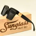 Heavy Stylish Black Sunglasses For Men - Sun Glass For Men.