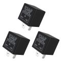 Car 3-pin Electronic LED 12V Flasher Relay for Turn Signal Blinker.