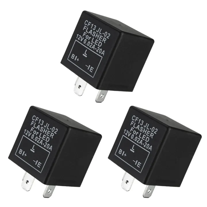 Car%203-pin%20Electronic%20LED%2012V%20Flasher%20Relay%20for%20Turn%20Signal%20Blinker%20-%20Image%203