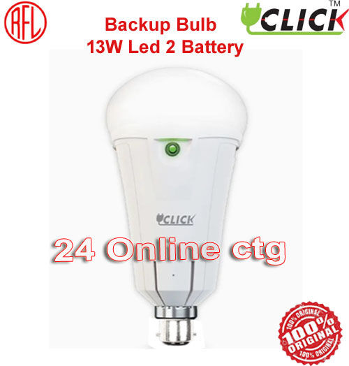 Rechargeable 13w Smart Charging Backup Click LED Lights, AC/DC Light ...