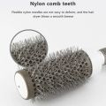 Round Rolling Hair Brush Comb Boar Bristle Wet Curly Straight Comb Scalp Massage for Women Professional Salon Hairdressing Style.