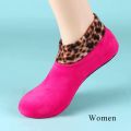 Men Thicken Fleece Sock Winter Warm Boat Socks Non Slip Elastic Indoor Floor Socks Slipper Fleece Bed Sock Non Slip Slipper Sock. 