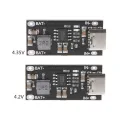 IP2312 Module 3A Type C USB C Input High Current 3A IP2312 Fast Charging Circuit 3A High Current IP2312 Circuit 5V To 4.2V 4.35V Polymer Ternary Lithium Battery Replace TP4056 ETA4096 Module Adapters. 