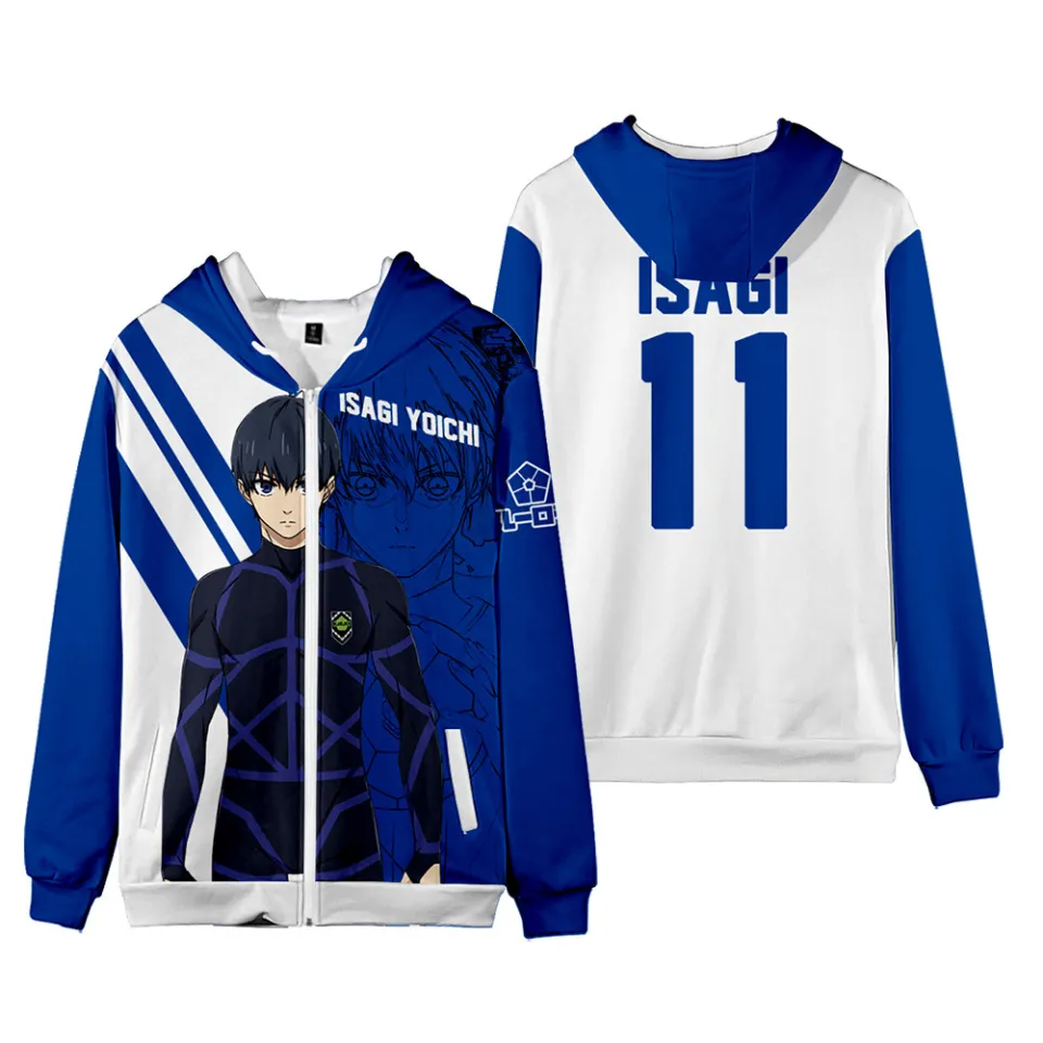 Jual Set Cosplay Blue Lock Custom Satuan Desain Sesukamu - FULLSET, S