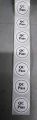 QC pass round sticker 1 inch size 1000 pcs / 1roll.