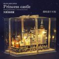 Compatible with Lego Snow Swan Lake Castle Micro Drill Particles Difficult Building Blocks Children's Building Model Toys.