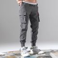 Summer Thin Men Jogging Golf Pantslyester Cargo Work Tactical Pant Tracksuit Spring Trousers Man Clothes Ankle Length. 