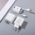 HONOR 66W EU/US Supercharge Fast Charger 11V 6A Travel Adapter 6A Type C Cable For Honor 70 80 90 Pro 50 60 SE Magic VS Fold V2. 