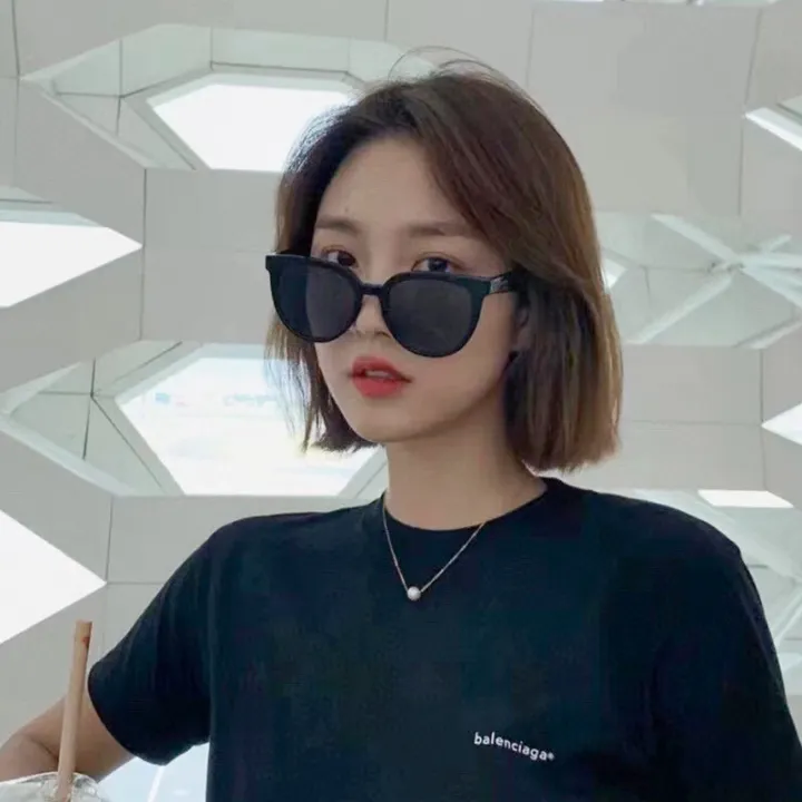 Dou%20Brown%20Sunglasses%20Female%20Sense%20Men's%20and%20Women's%20Glasses%20Big%20Face%20Show%20Face%20Small%20Uv%20Protection%20sunglasses%20Sunglasses%20-%20Image%203